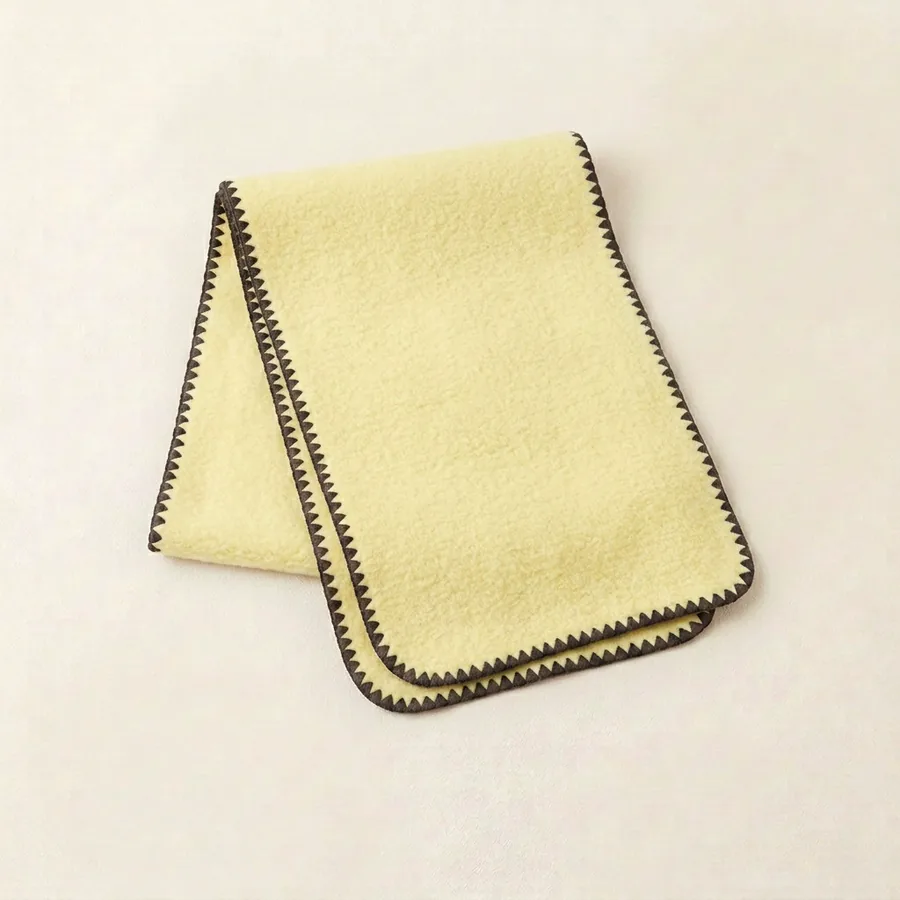 Shell Stitch Knit Scarf view 9