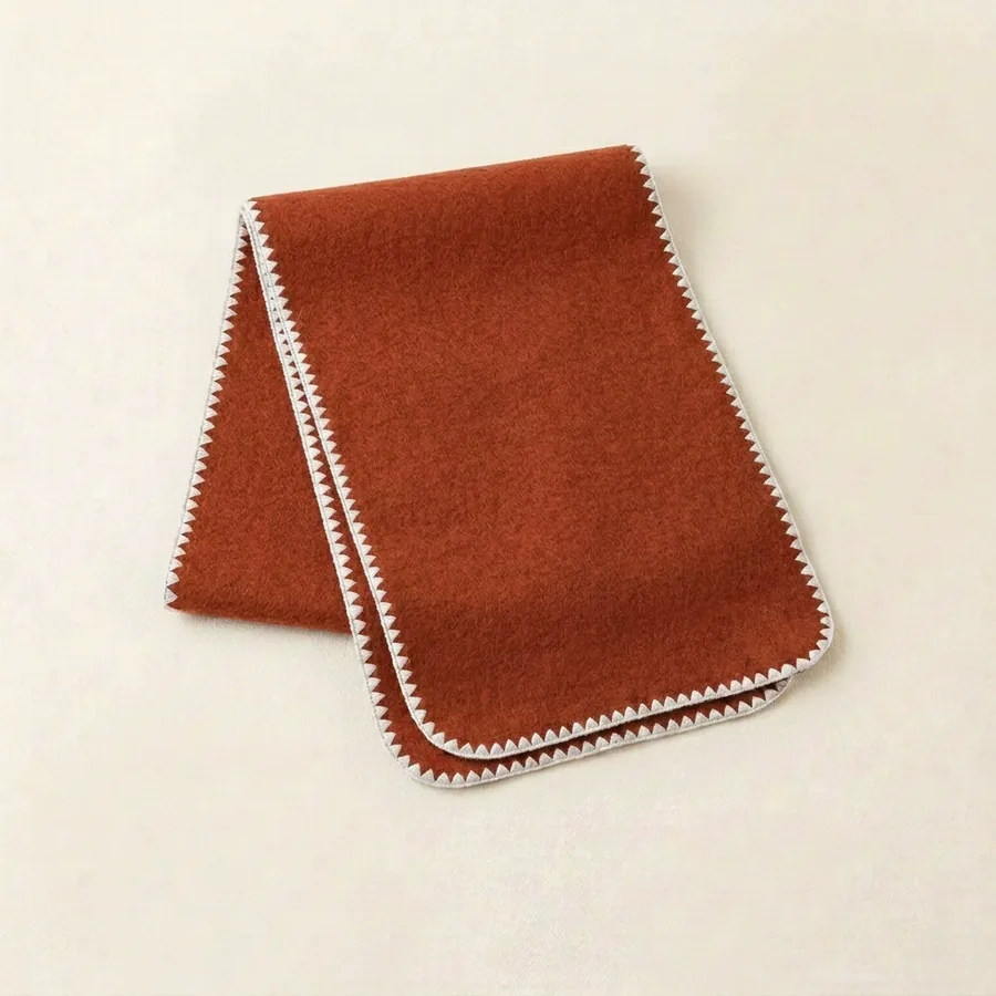 Shell Stitch Knit Scarf view 12