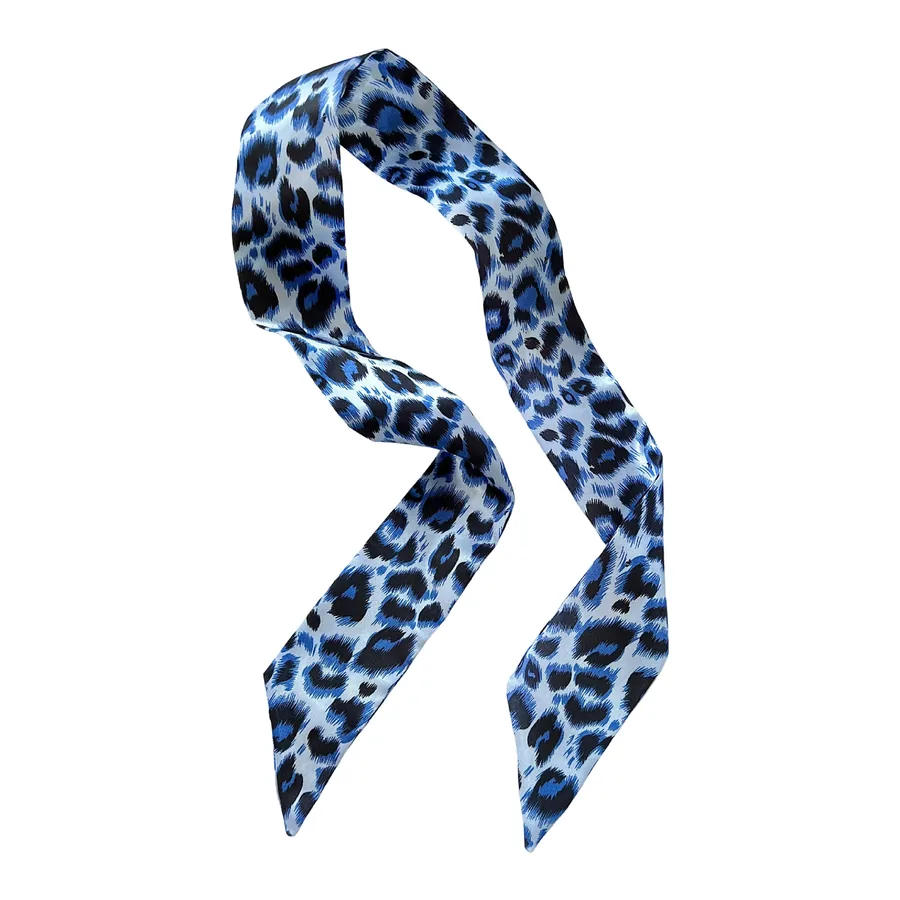 Leopard Print Small Scarf view 5