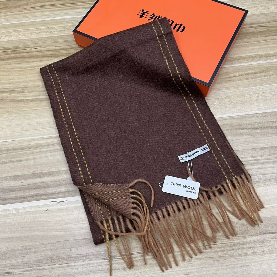 Cashmere Blend Scarf view 9