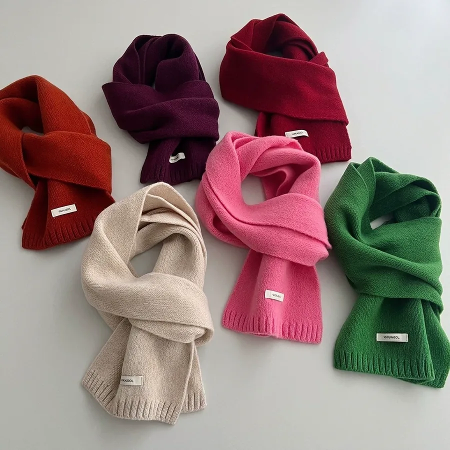 Wool Knit Scarf view 2