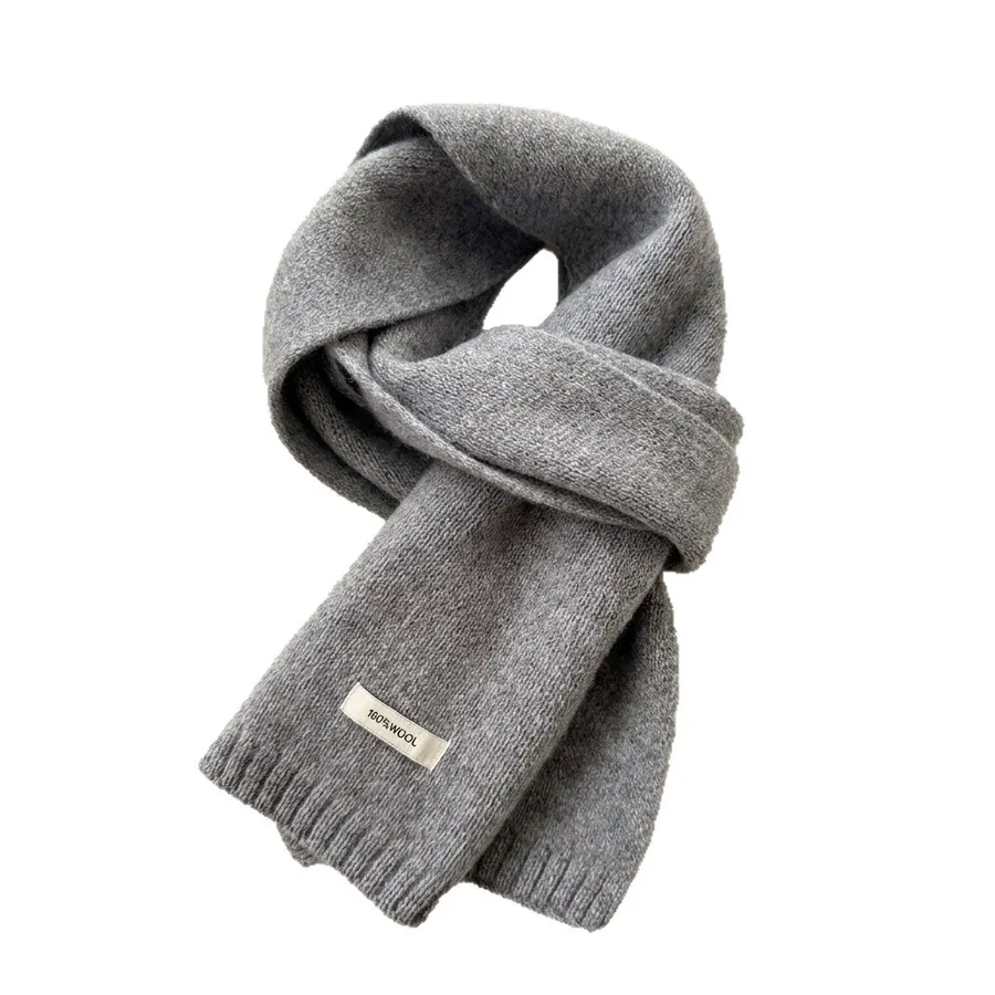 Wool Knit Scarf view 5