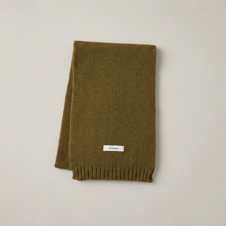 Wool Knit Scarf view 10
