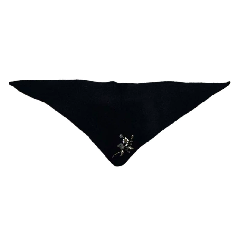 Embroidered Beanie Hat view 5