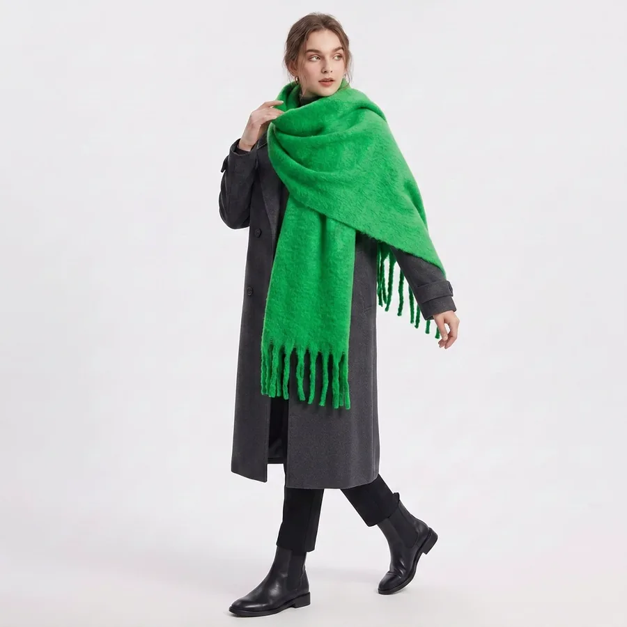 Solid Color Scarf view 2