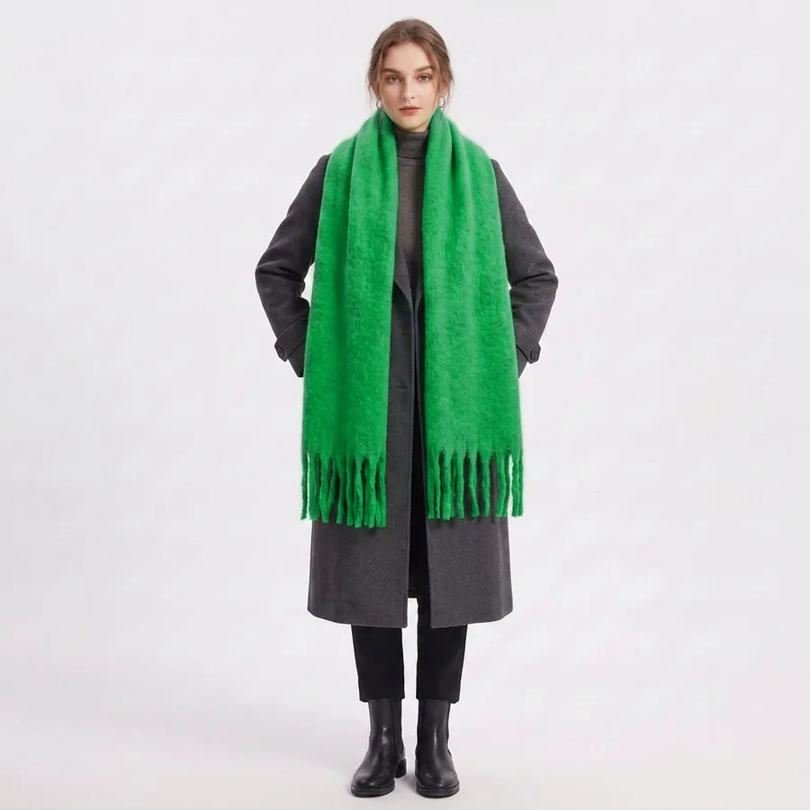 Solid Color Scarf view 3