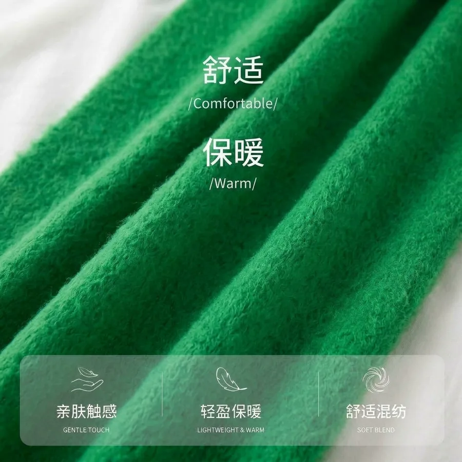 Solid Color Scarf view 4