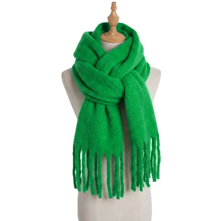 Solid Color Scarf view 5
