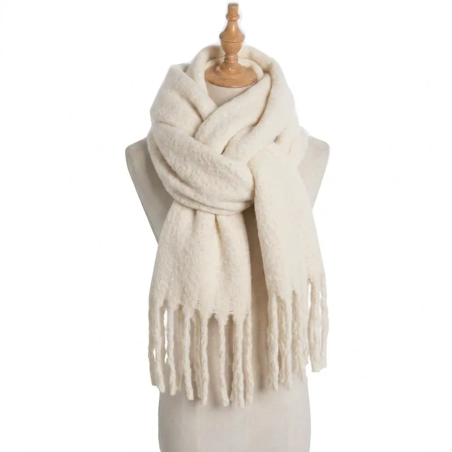 Solid Color Scarf view 7