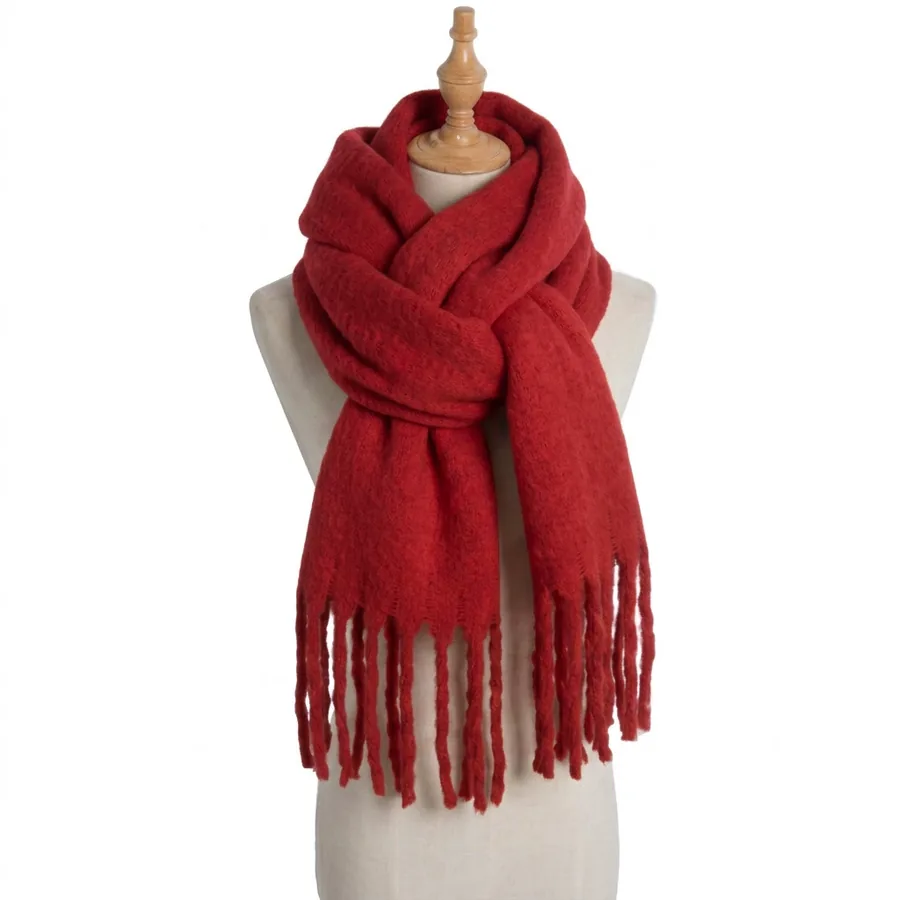 Solid Color Scarf view 9