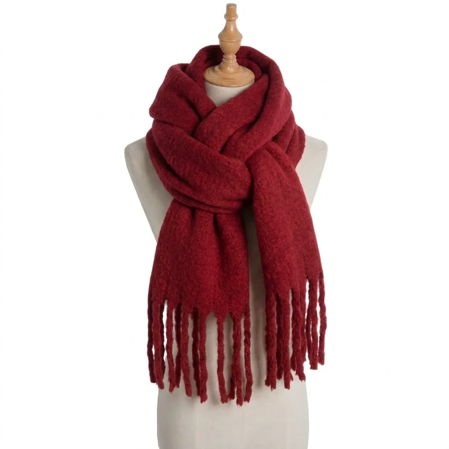Solid Color Scarf view 11