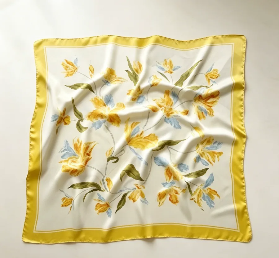 Square Silk Scarf view 2