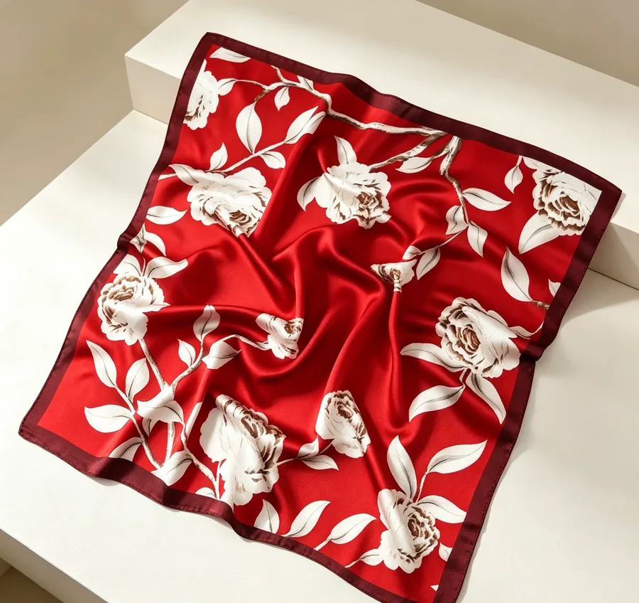 Square Silk Scarf view 5