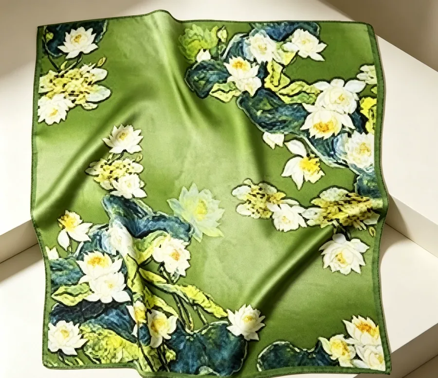 Square Silk Scarf view 6