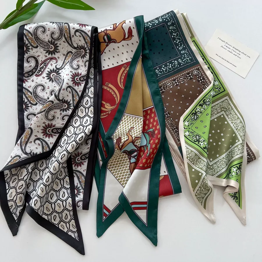 Long Scarf with Tie view 2