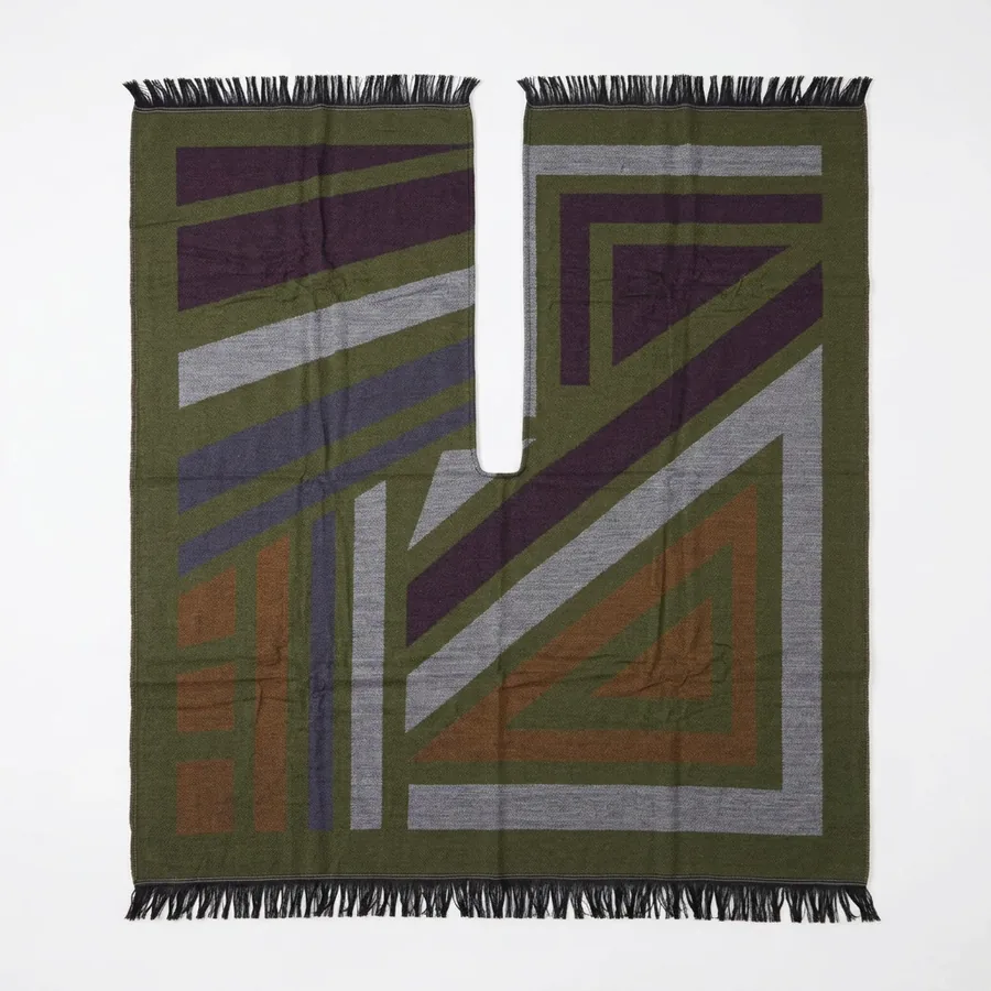 Diamond Pattern Shawl view 7