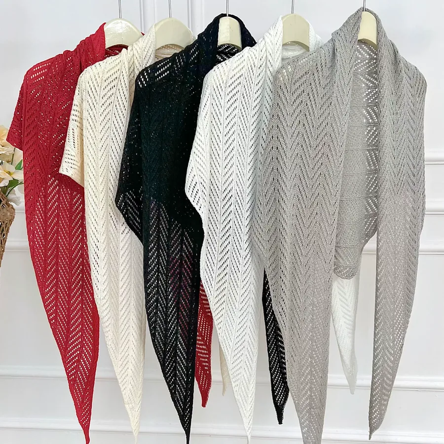 Knitted Shawl Wrap
