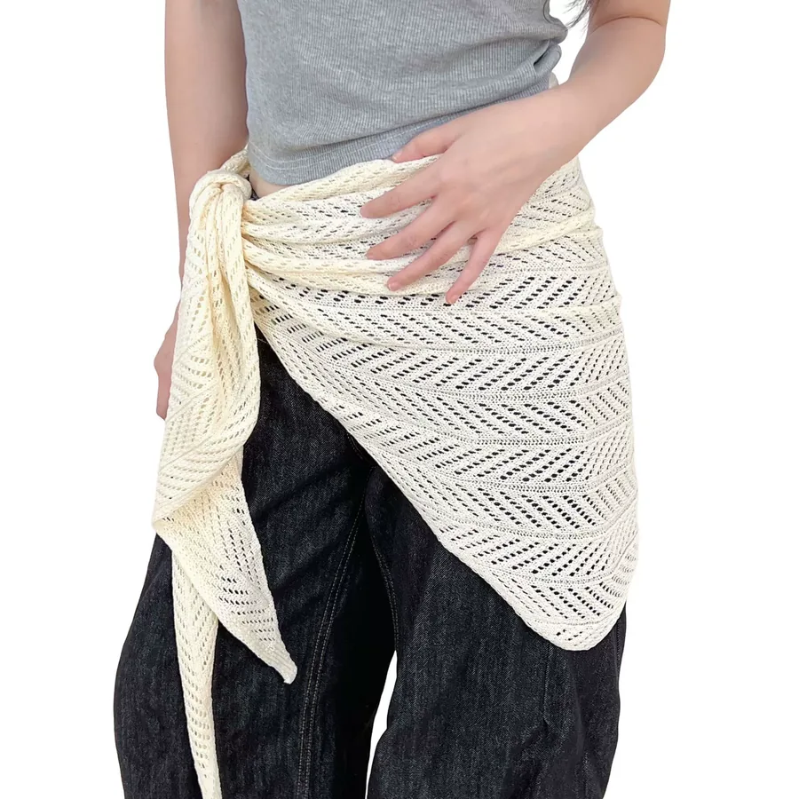 Knitted Shawl Wrap view 5