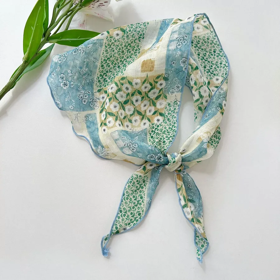Ramie Triangle Scarf view 10