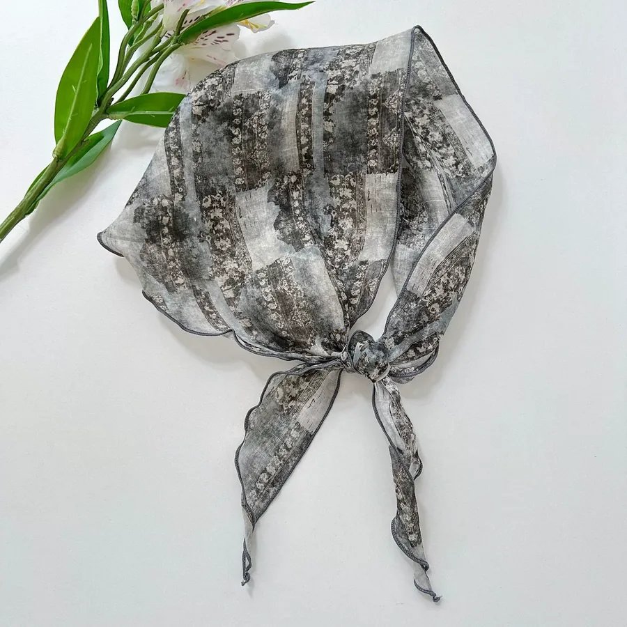 Ramie Triangle Scarf view 12