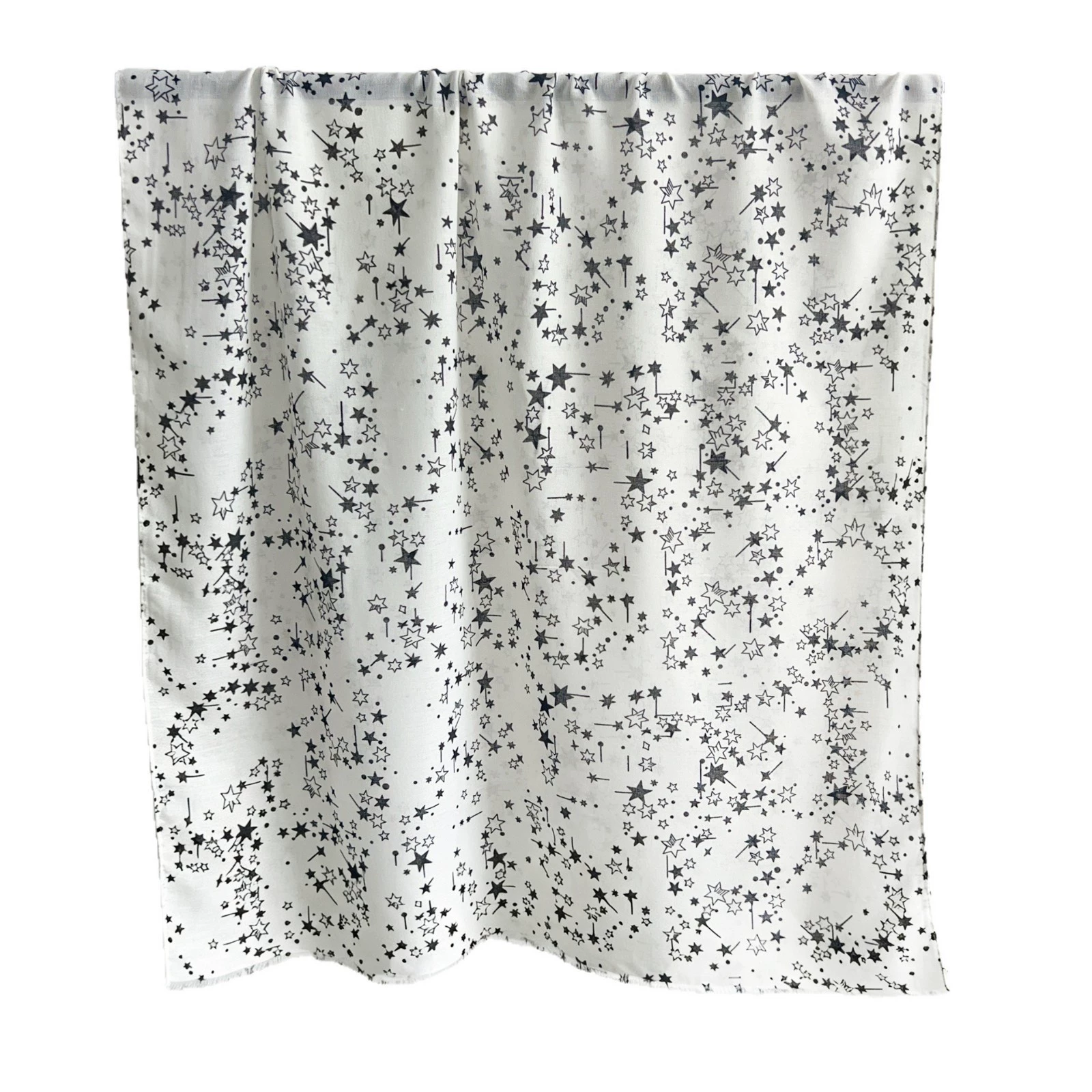 Star Print Long Scarf view 5
