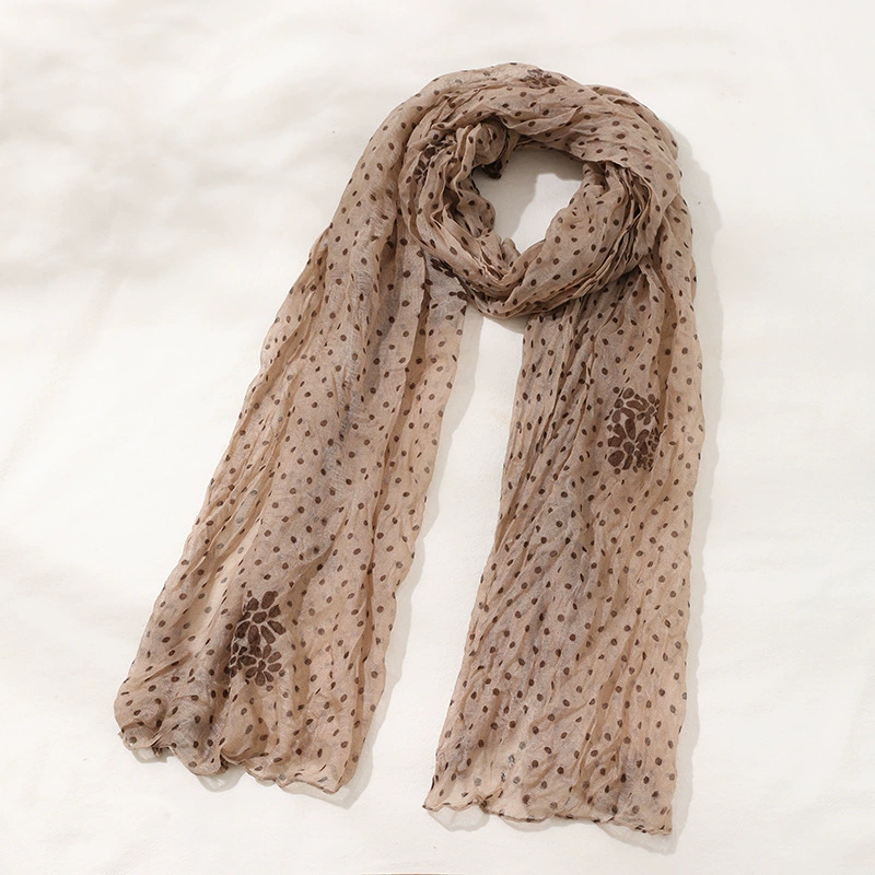 Floral Cotton Scarf view 4