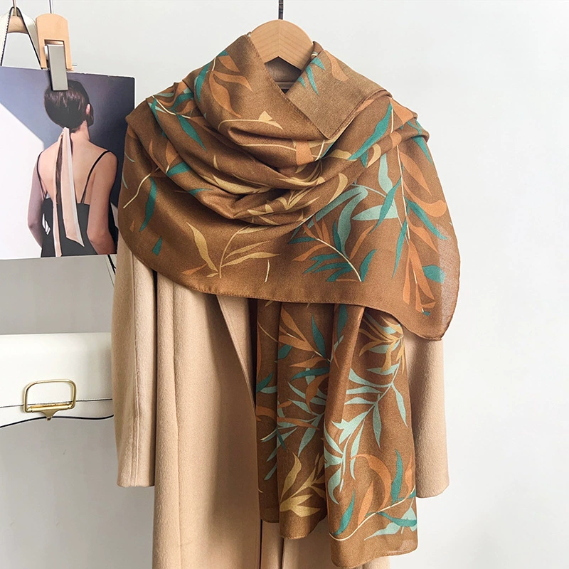 Cotton Linen Long Scarf