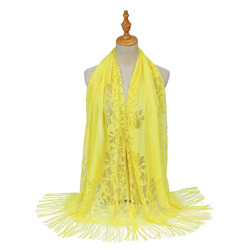 Lace Fringe Scarf view 2