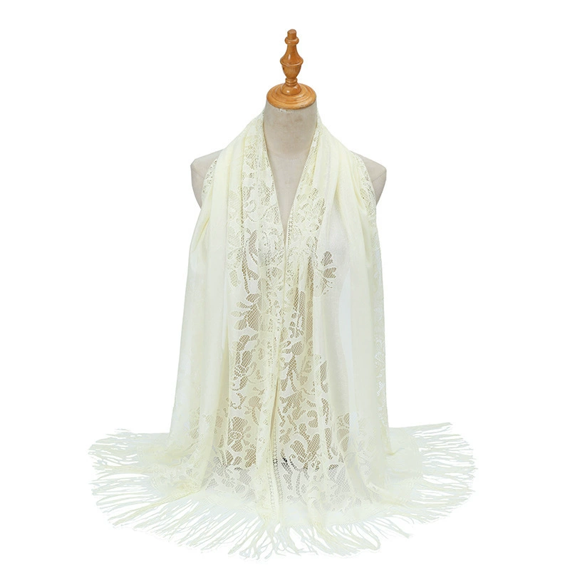 Lace Fringe Scarf view 3