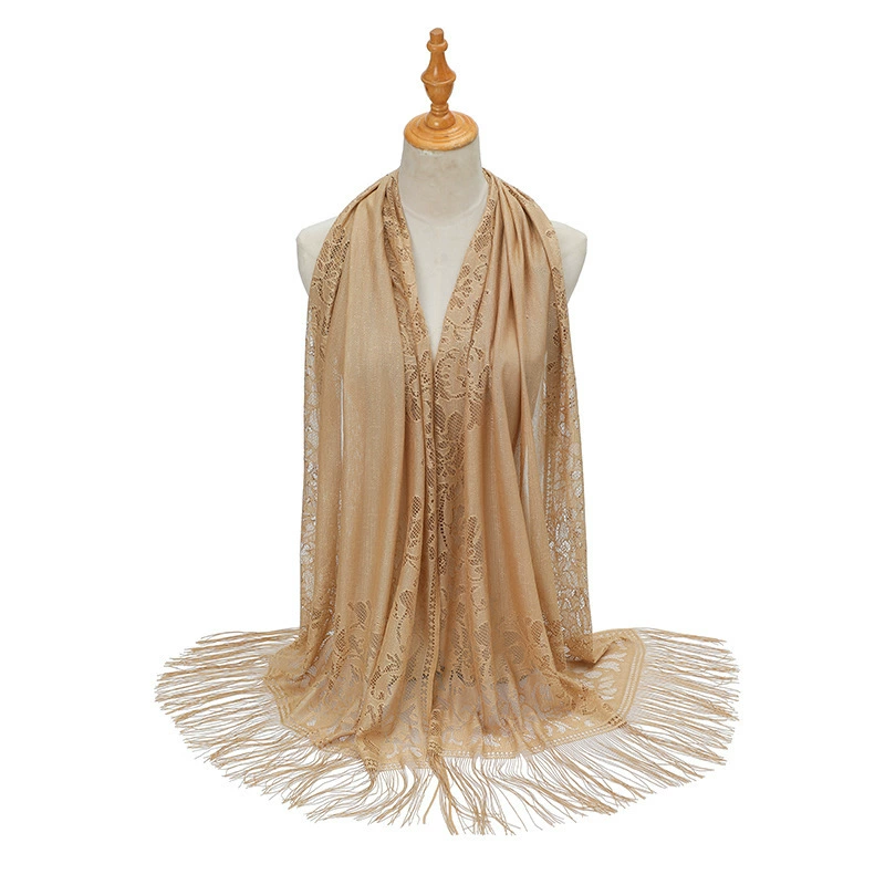 Lace Fringe Scarf view 4