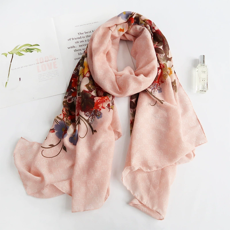 Cotton Linen Winter Scarf view 8