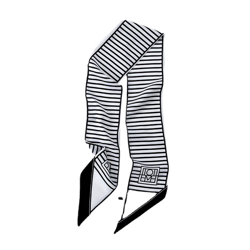 Striped Twilly Scarf view 5