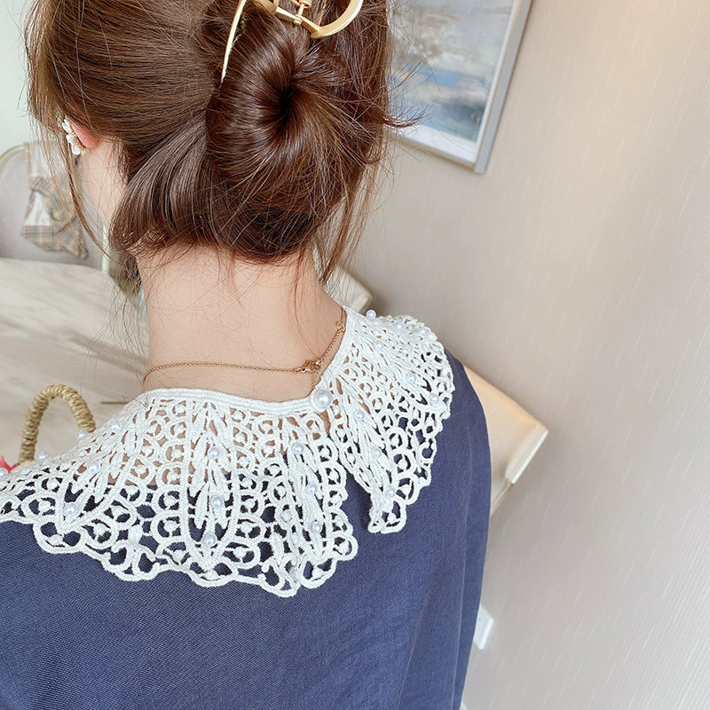 Lace Pearl Capelet view 2