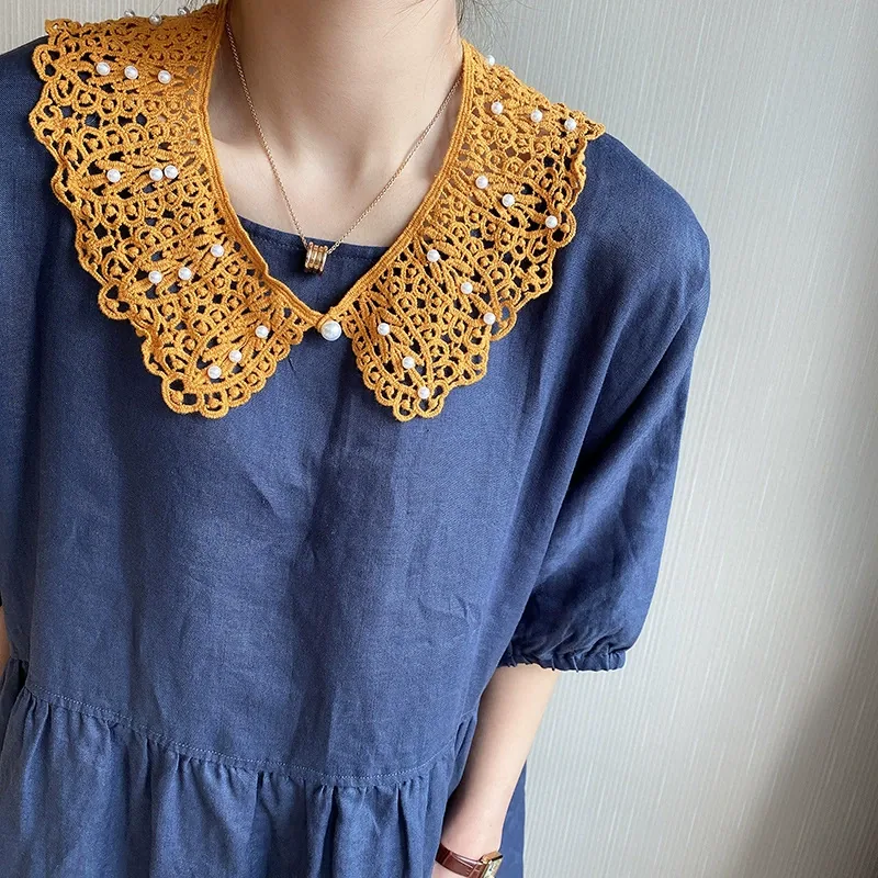 Lace Pearl Capelet view 3
