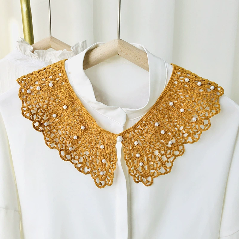 Lace Pearl Capelet view 4