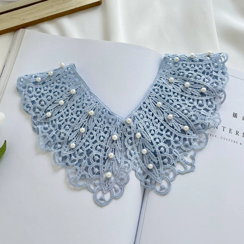 Lace Pearl Capelet view 10