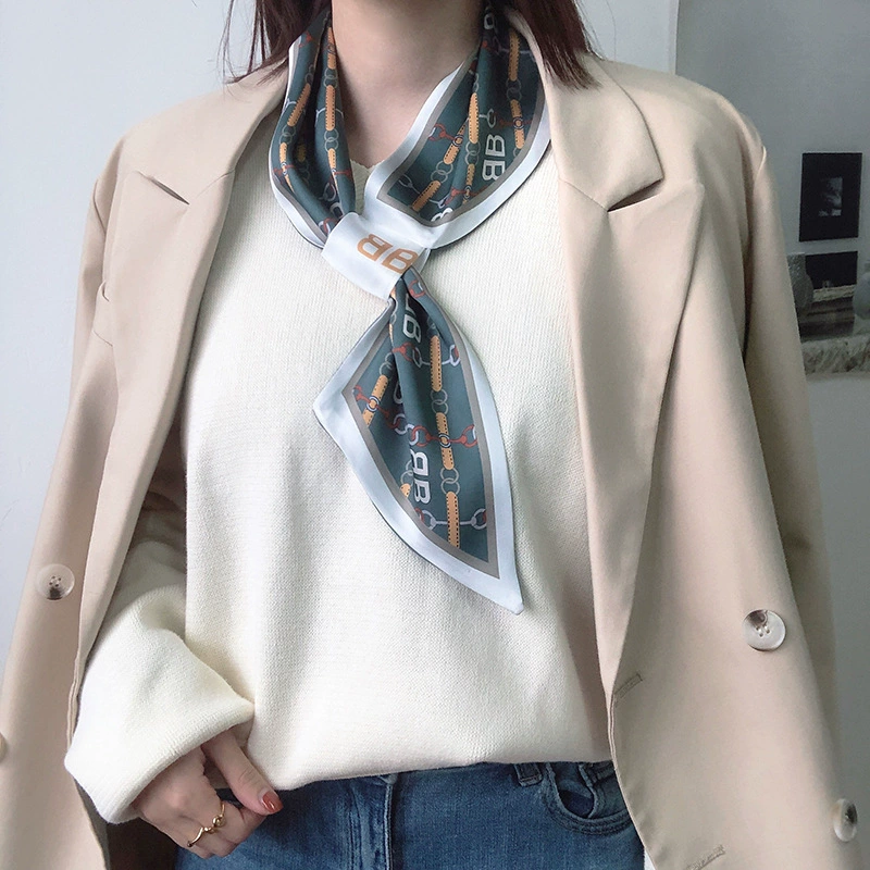 Geometric Twilly Scarf view 2
