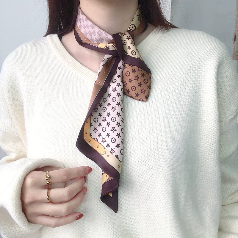 Geometric Twilly Scarf view 3