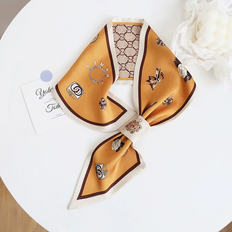 Geometric Twilly Scarf view 6