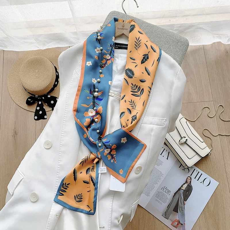 Ink Print Twilly Scarf view 2