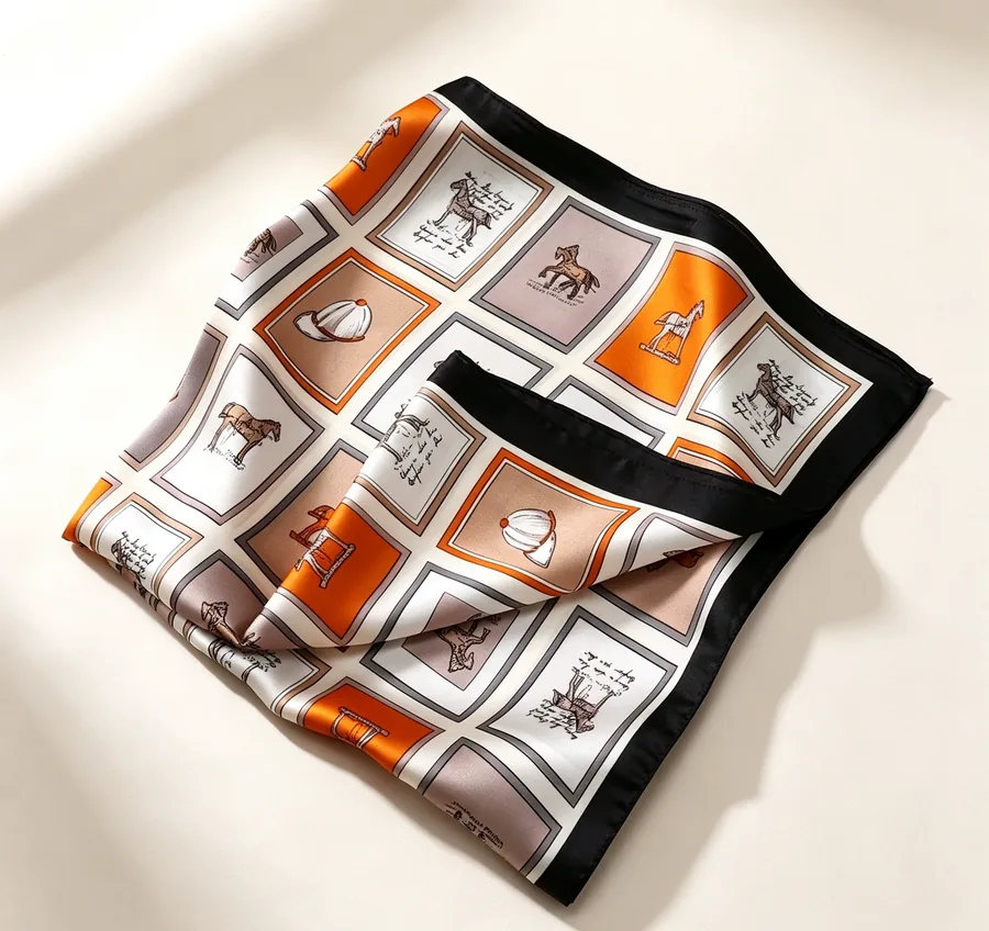 Square Silk Scarf view 9