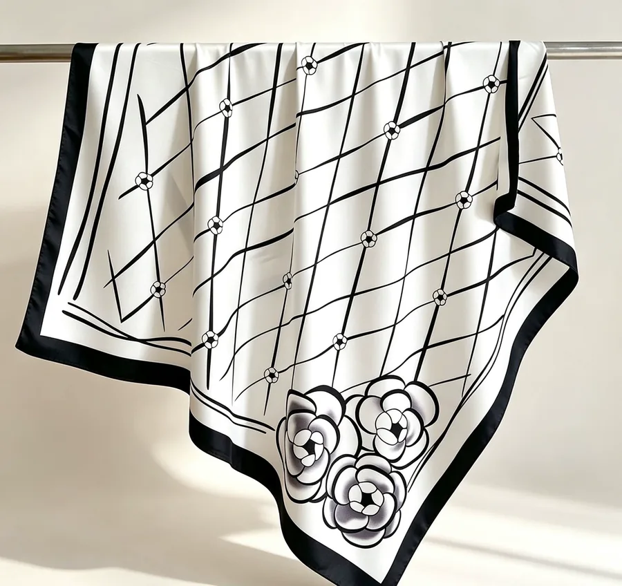 Square Silk Scarf view 10