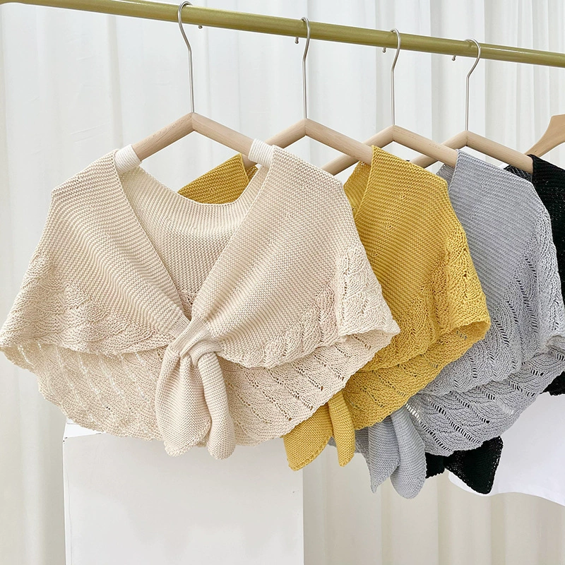 Knitted Capelet Shawl view 2