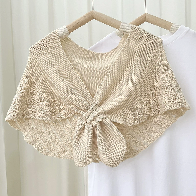 Knitted Capelet Shawl view 3