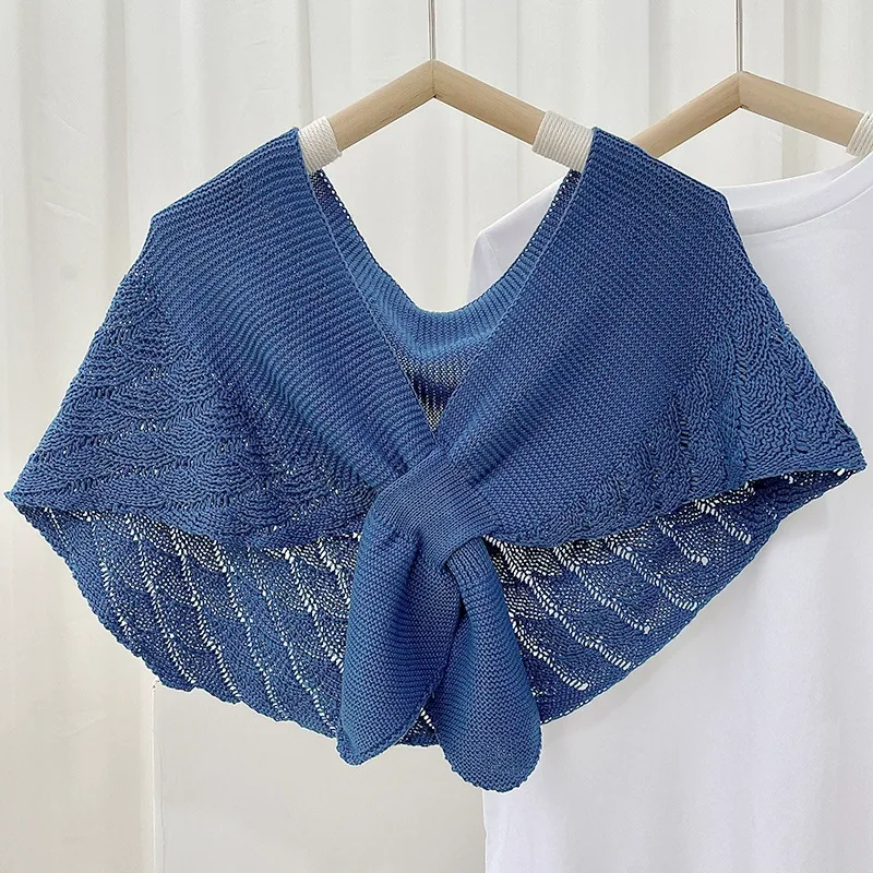 Knitted Capelet Shawl view 6