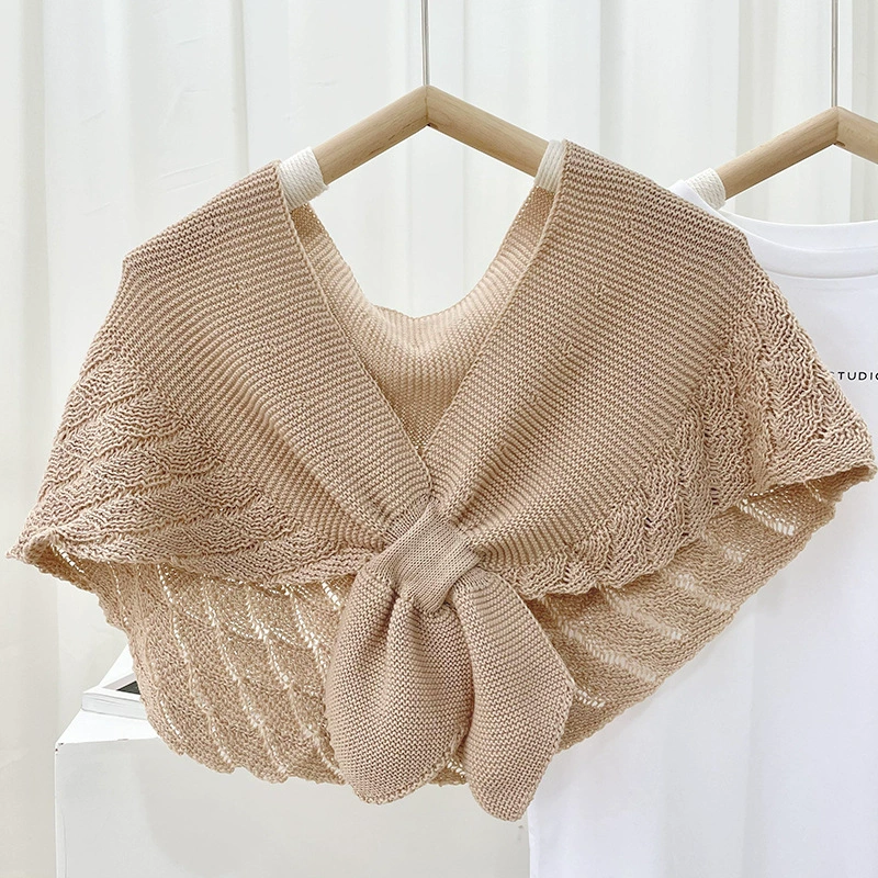 Knitted Capelet Shawl view 11