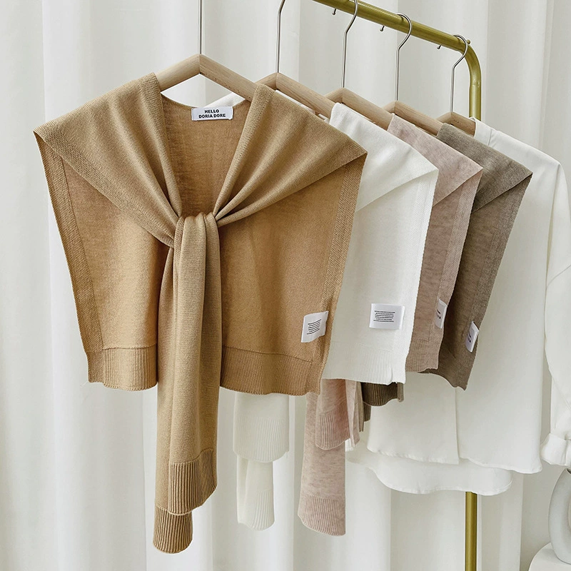 Wool Knitted Capelet