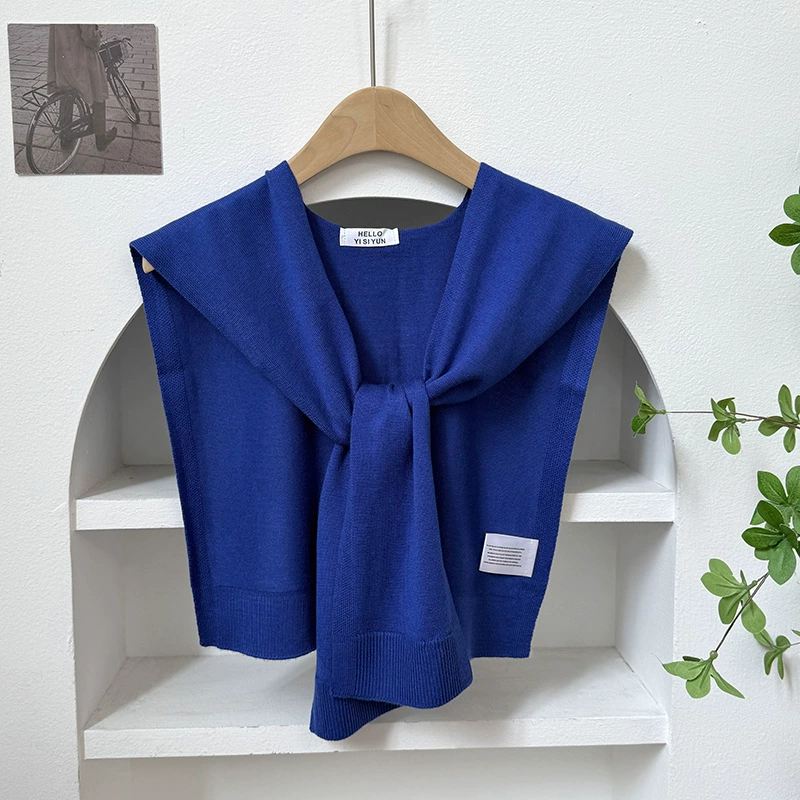 Wool Knitted Capelet view 4