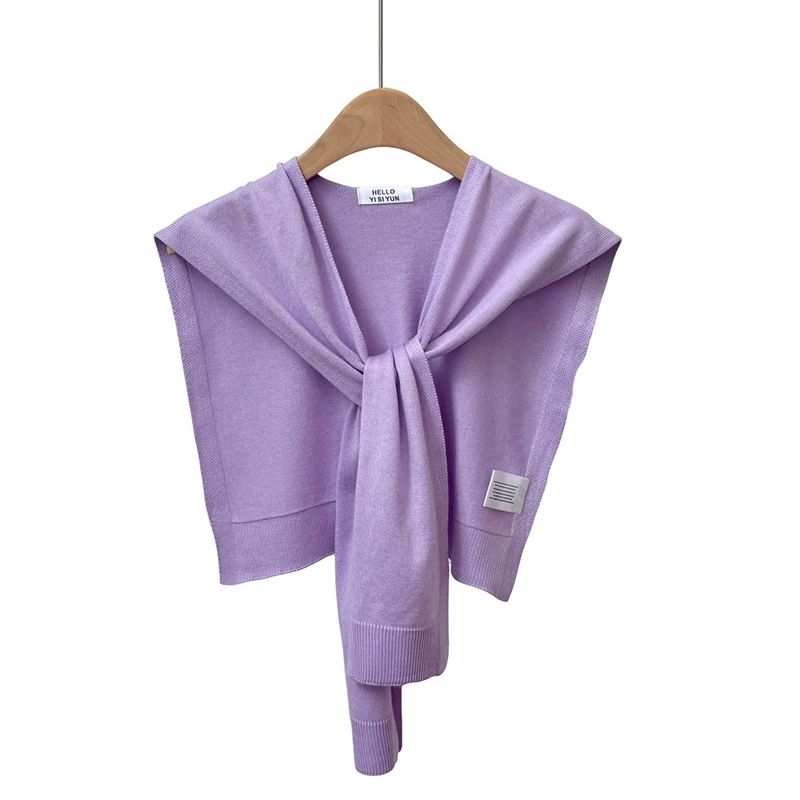 Wool Knitted Capelet view 5