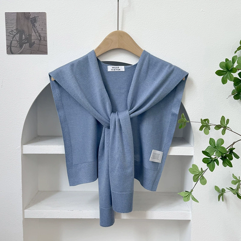Wool Knitted Capelet view 6